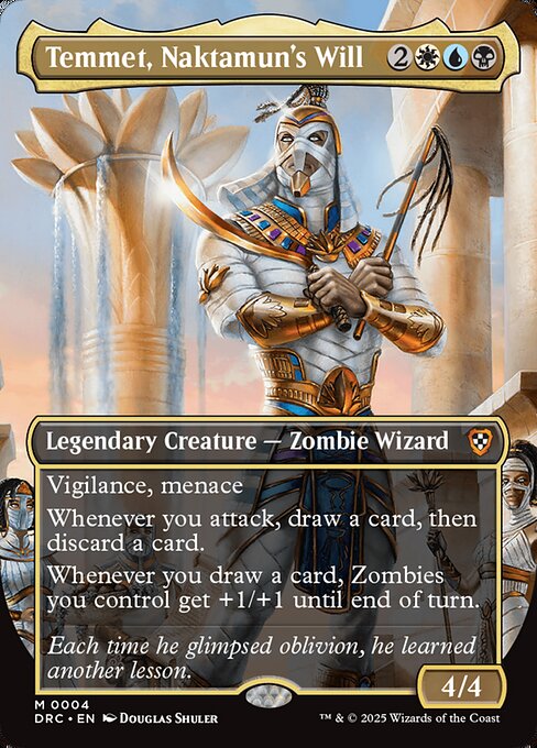 Temmet, Naktamun's Will - 4 (Normal) Near Mint_Non-Foil