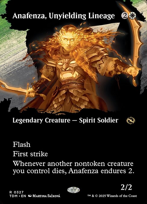 Anafenza, Unyielding Lineage - 327 (Normal) Near Mint_Non-Foil