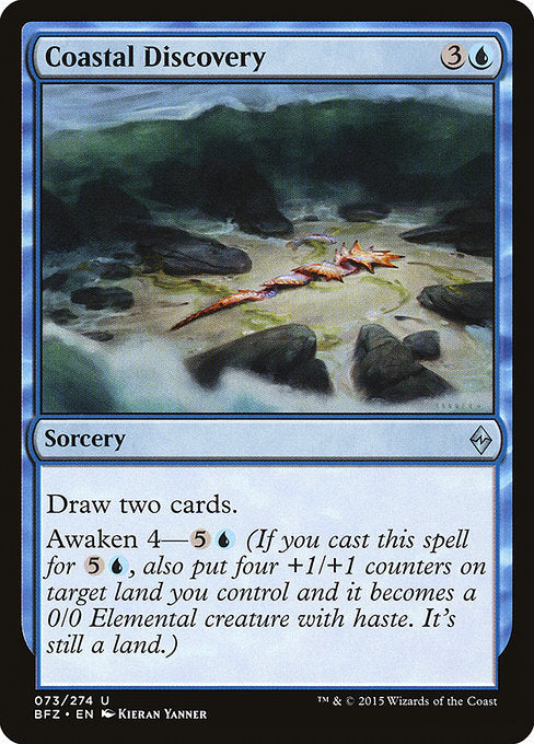 Coastal Discovery - 73 (Normal) Near Mint_Non-Foil