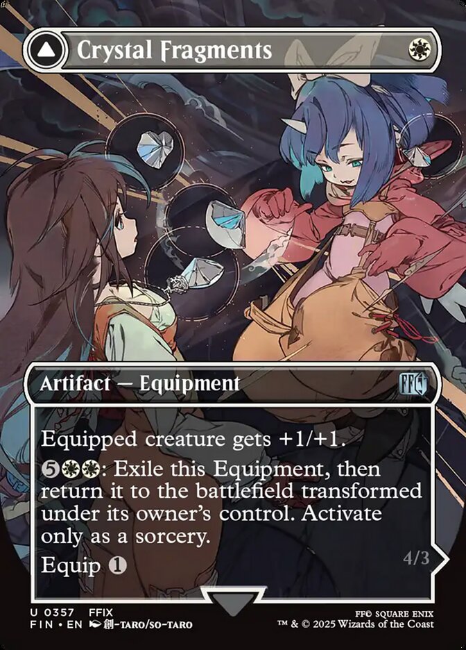Crystal Fragments // Summon: Alexander - 357 (Foil) (JP)