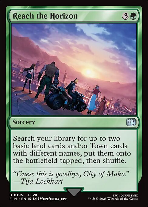 Reach the Horizon - 195 (Normal) Near Mint_Non-Foil