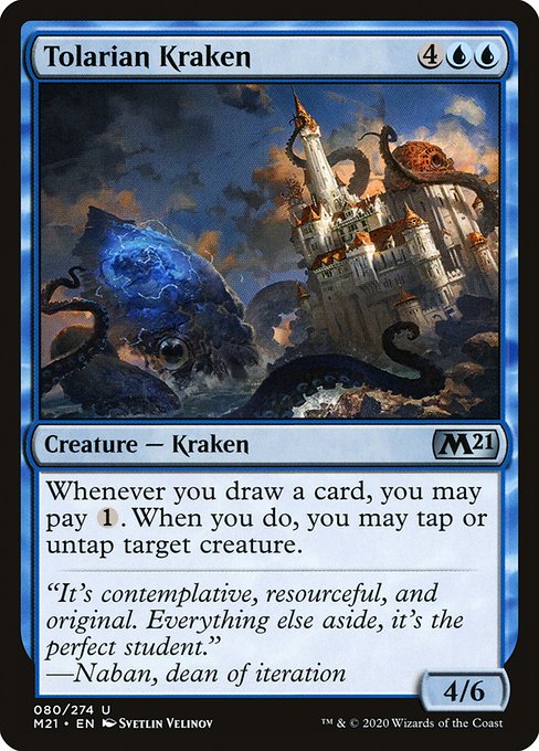 Tolarian Kraken - 80 (Foil) Near Mint_Foil
