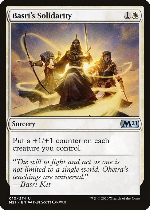 Basri's Solidarity - 10 (Foil) Near Mint_Foil