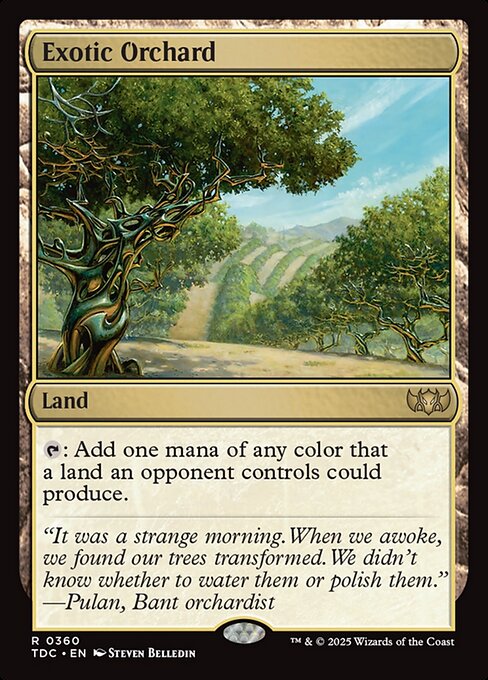 Exotic Orchard TDC #360 Non-Foil