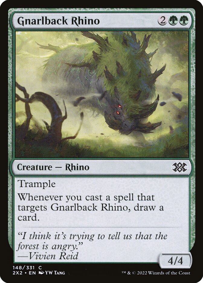 Gnarlback Rhino - 148 (Foil)