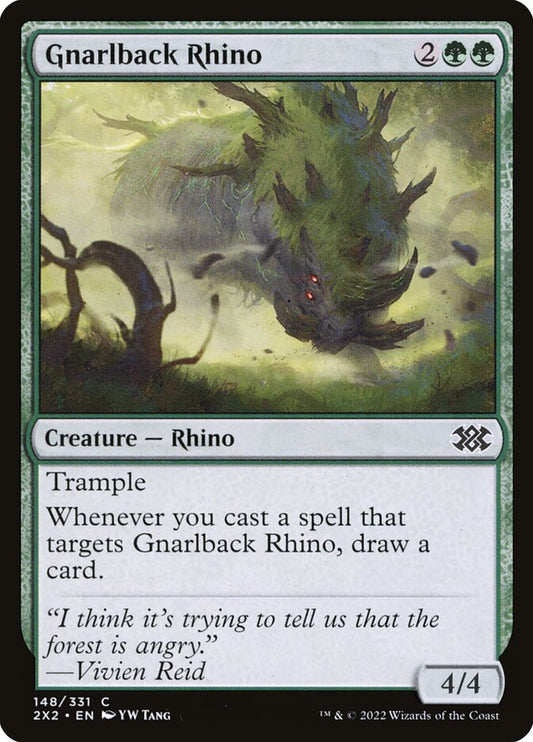 Gnarlback Rhino - 148 (Foil)