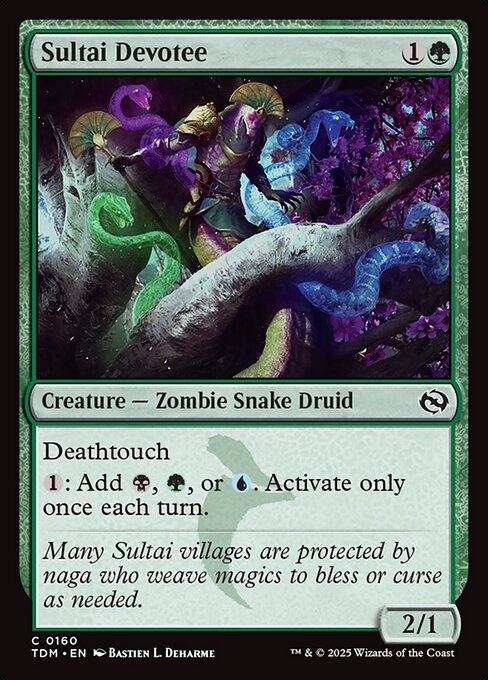 Sultai Devotee - 160 (Normal) Near Mint_Non-Foil