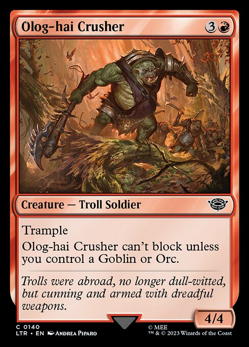 Olog-hai Crusher - 140 (Normal) Near Mint_Non-Foil