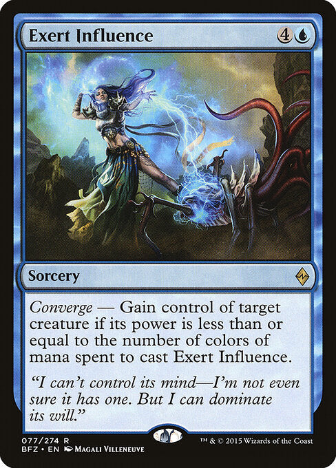 Exert Influence BFZ #77 Non-Foil