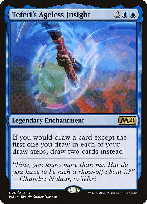 Teferi's Ageless Insight - 76 (Foil) Near Mint_Foil