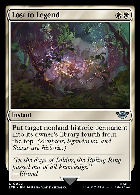 Lost to Legend - 22 (Normal) Near Mint_Non-Foil