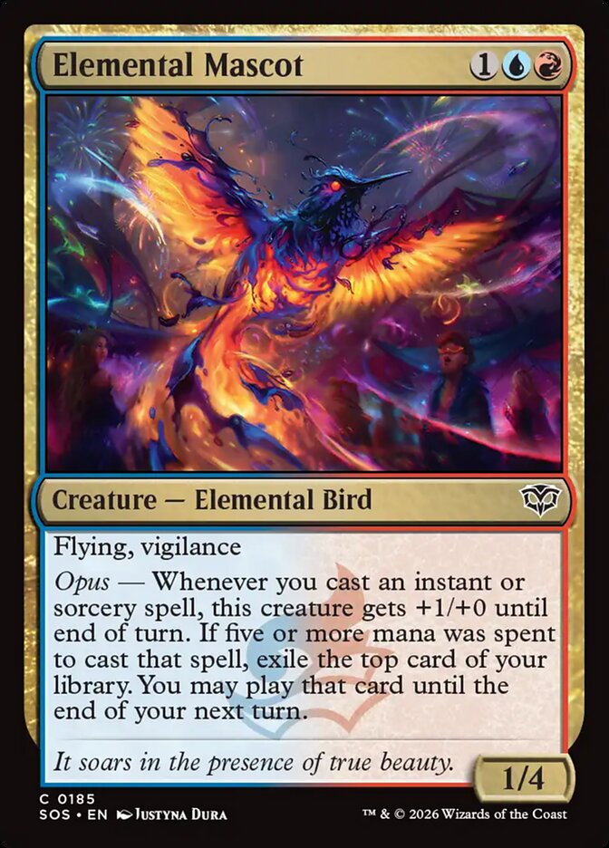 Elemental Mascot - 185 (Foil)