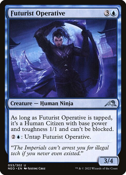 Futurist Operative NEO #53 Non-Foil
