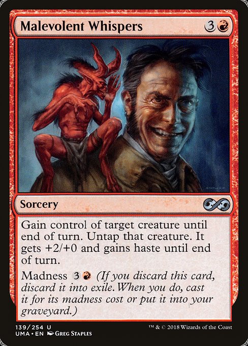 Malevolent Whispers - 139 (Normal) Near Mint_Non-Foil