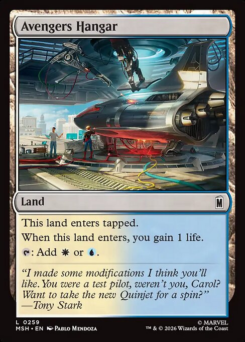 Avengers Hangar - 259 (Foil)