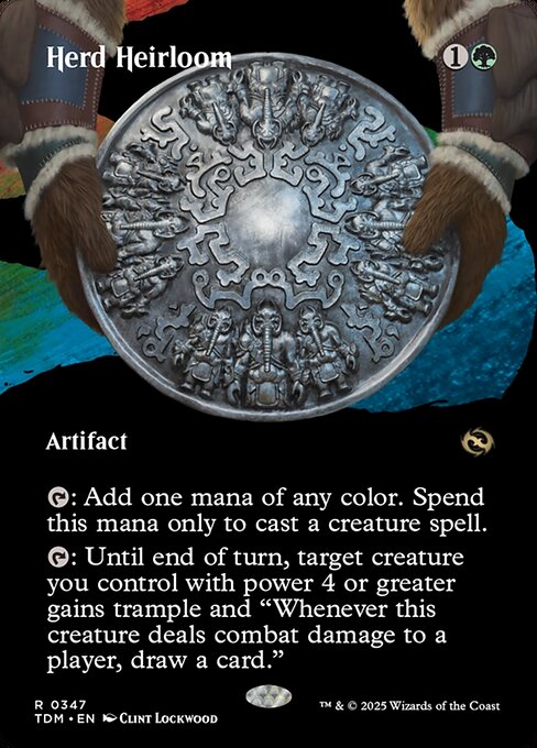 Herd Heirloom - 347 (Normal) Near Mint_Non-Foil