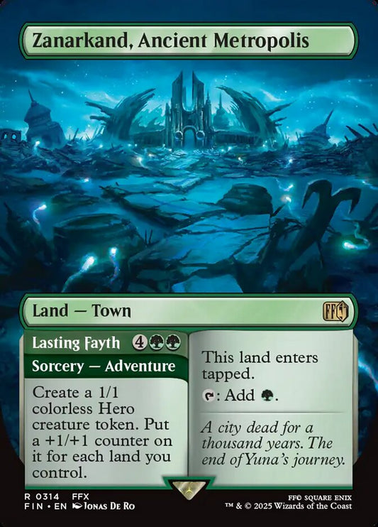Zanarkand, Ancient Metropolis // Lasting Fayth - 314 (Foil) (JP)