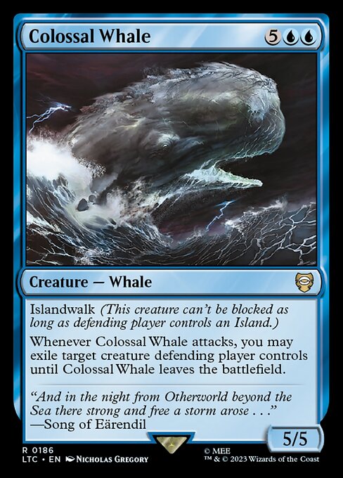 Colossal Whale LTC #186 Non-Foil