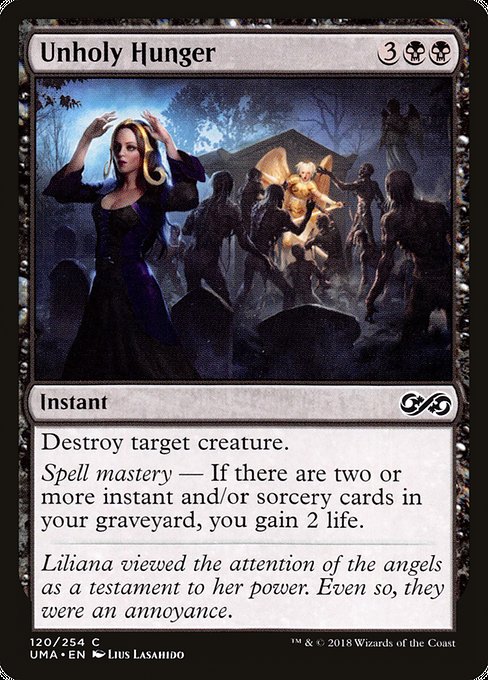 Unholy Hunger - 120 (Normal) Near Mint_Non-Foil
