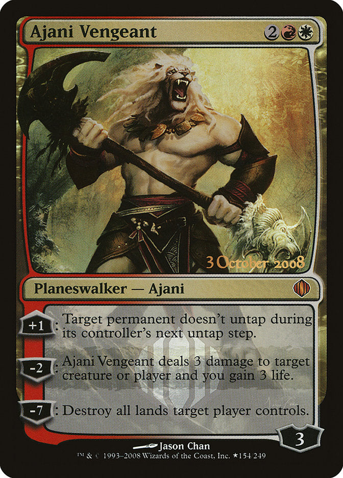 Ajani Vengeant - 154★ (Foil)