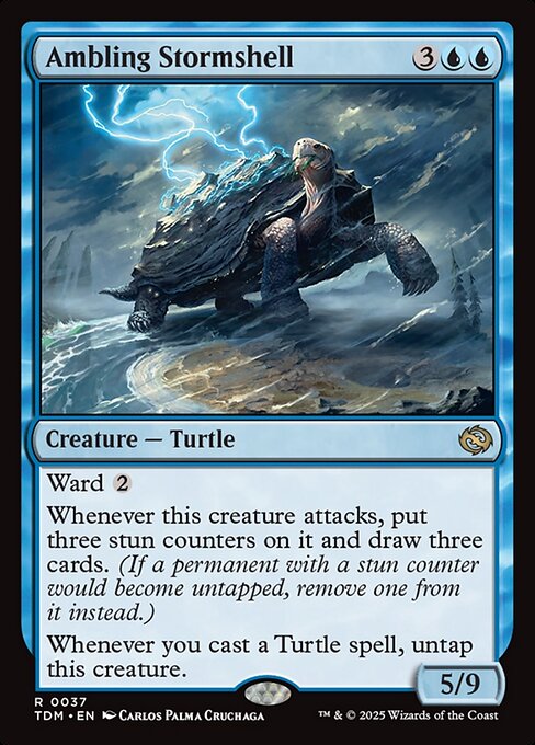 Ambling Stormshell - 37 (Normal) Near Mint_Non-Foil