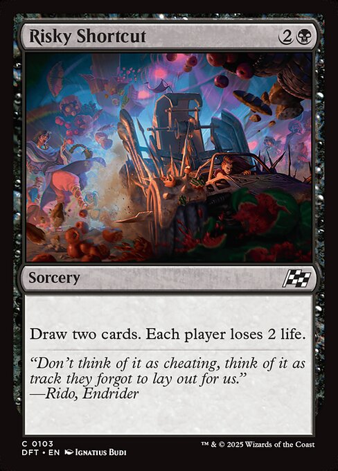 Risky Shortcut - 103 (Normal) Near Mint_Non-Foil