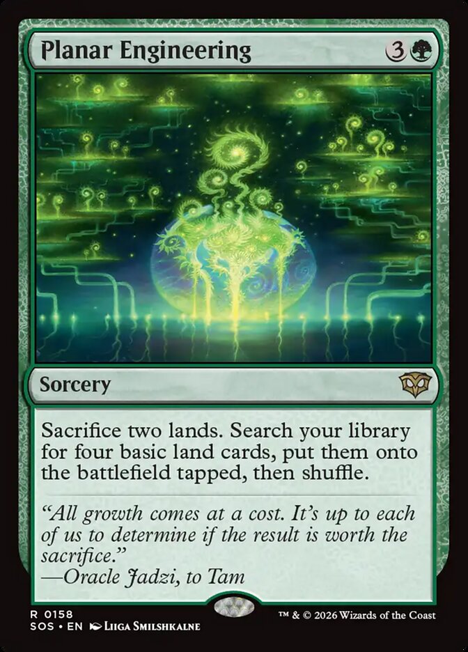 Planar Engineering - 158 (Foil)