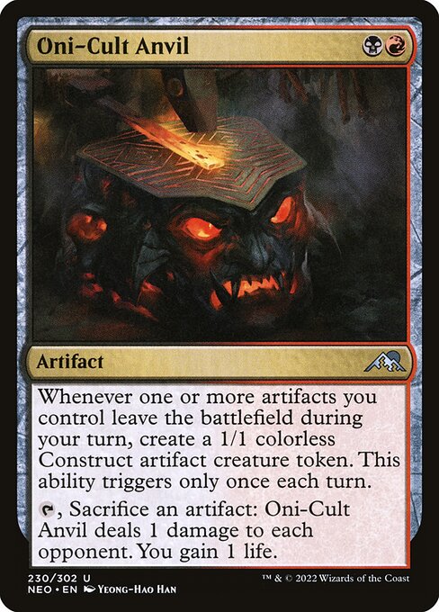 Oni-Cult Anvil NEO #230 Non-Foil