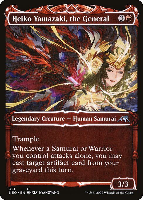 Heiko Yamazaki, the General NEO #321 Non-Foil