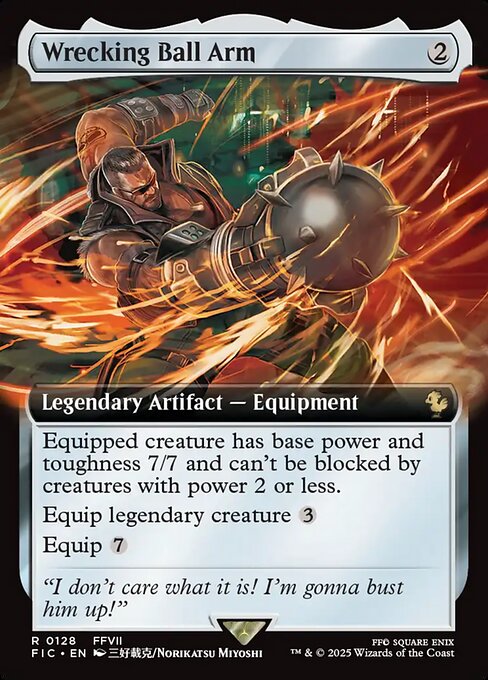 JP Wrecking Ball Arm - 128 (Foil) Near Mint_Foil