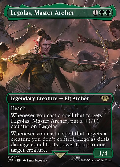 Legolas, Master Archer - 435 (Normal) Near Mint_Non-Foil