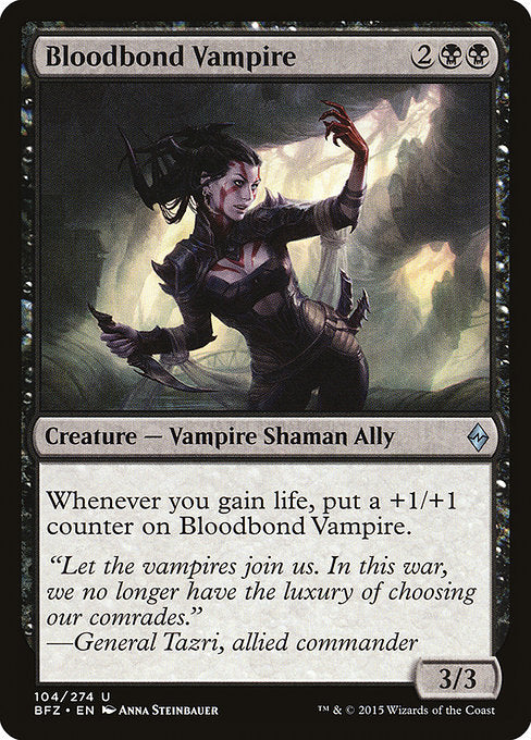 Bloodbond Vampire - 104 (Normal) Near Mint_Non-Foil