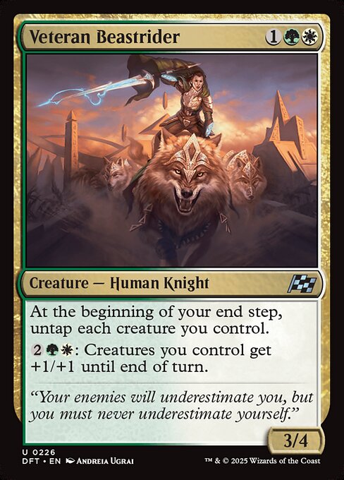 Veteran Beastrider - 226 (Normal) Near Mint_Non-Foil