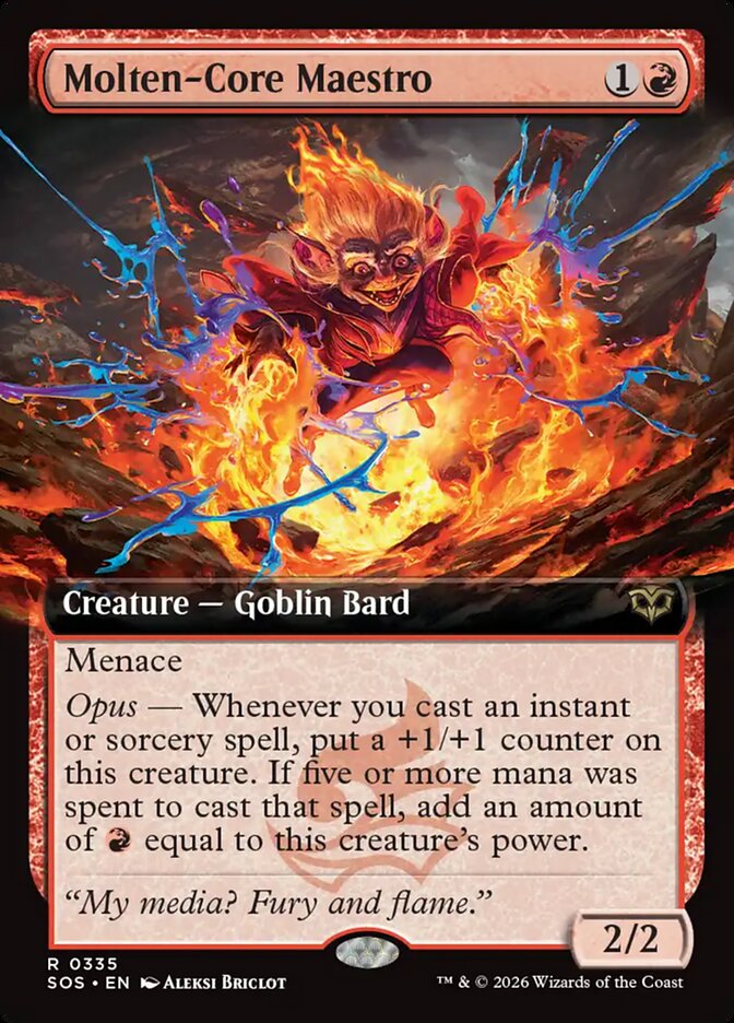 Molten-Core Maestro - 335 (Foil)
