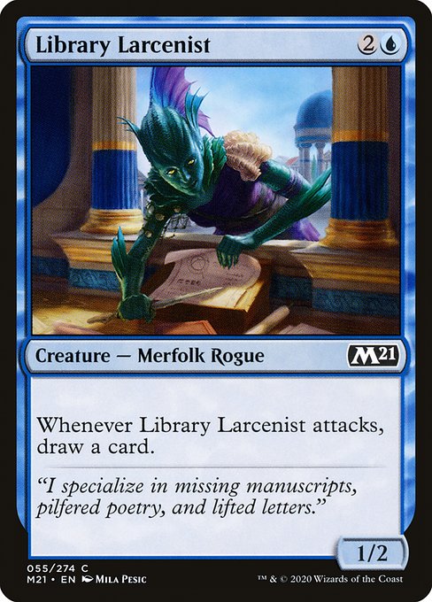 Library Larcenist - 55 (Foil) Near Mint_Foil