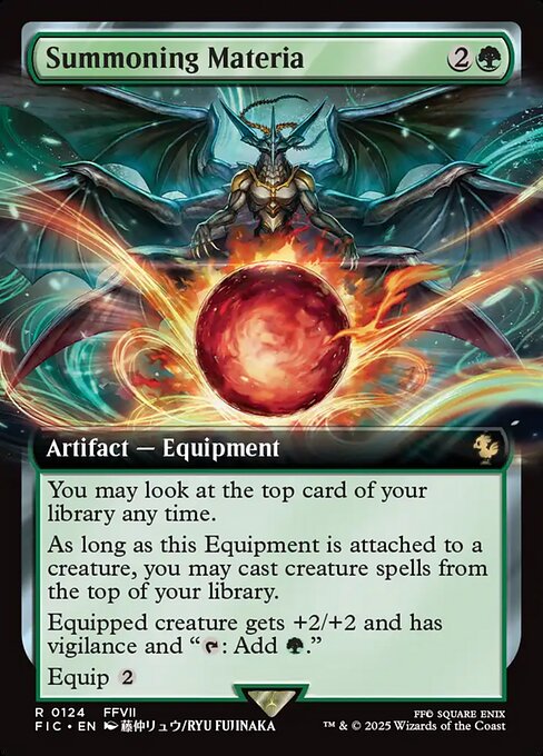 JP Summoning Materia - 124 (Foil) Near Mint_Foil