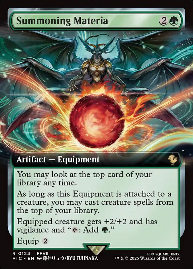 Summoning Materia - 124 (Foil) (JP)