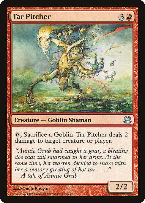 Tar Pitcher - 134 (Normal) Near Mint_Non-Foil