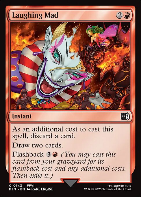Laughing Mad - 143 (Normal) Near Mint_Non-Foil