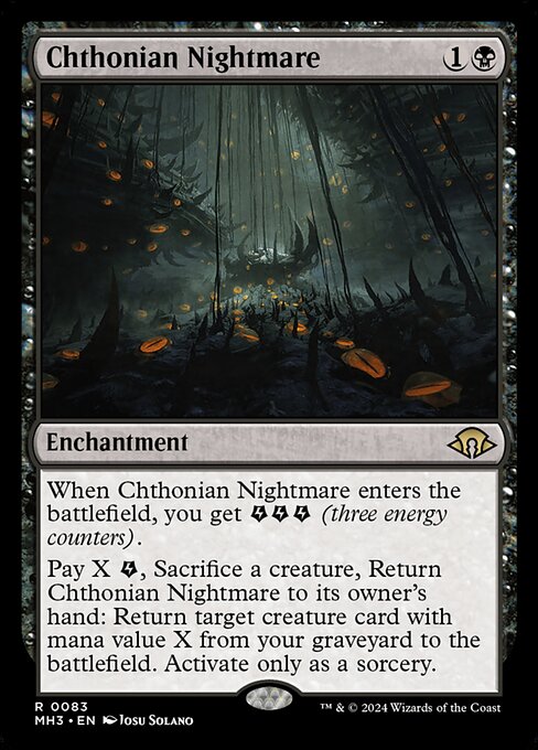 Chthonian Nightmare - 83 (Foil) Near Mint_Foil