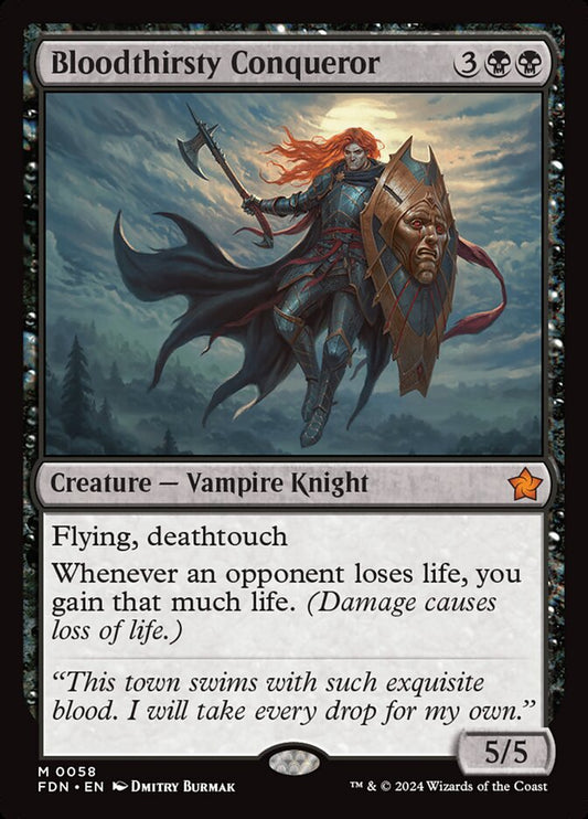 Bloodthirsty Conqueror - 58 (Foil)