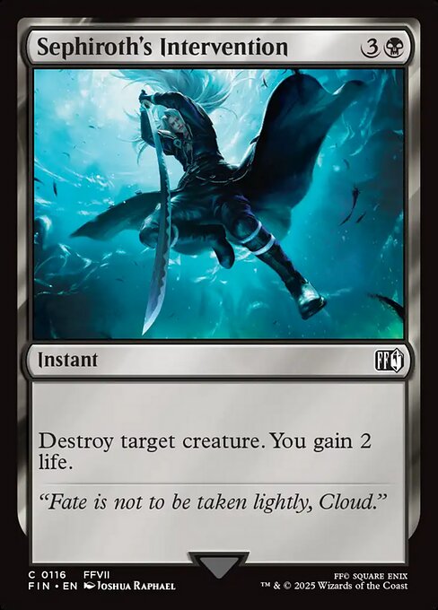 Sephiroth's Intervention - 116 (Normal) Near Mint_Non-Foil