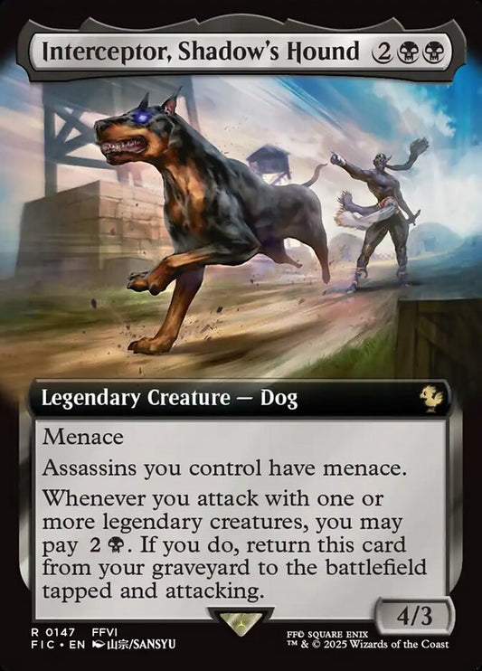 Interceptor, Shadow's Hound - 147 (Non-Foil) (JP)