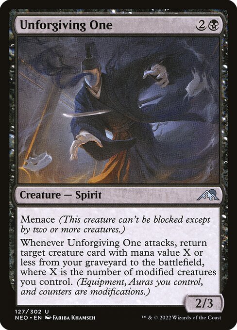 Unforgiving One NEO #127 Non-Foil
