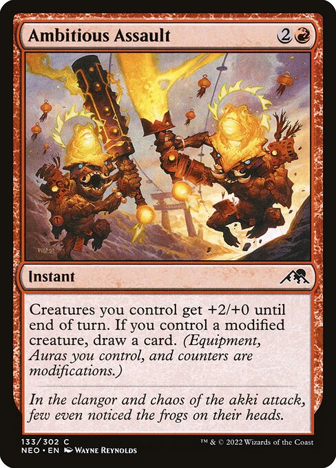 Ambitious Assault NEO #133 Non-Foil