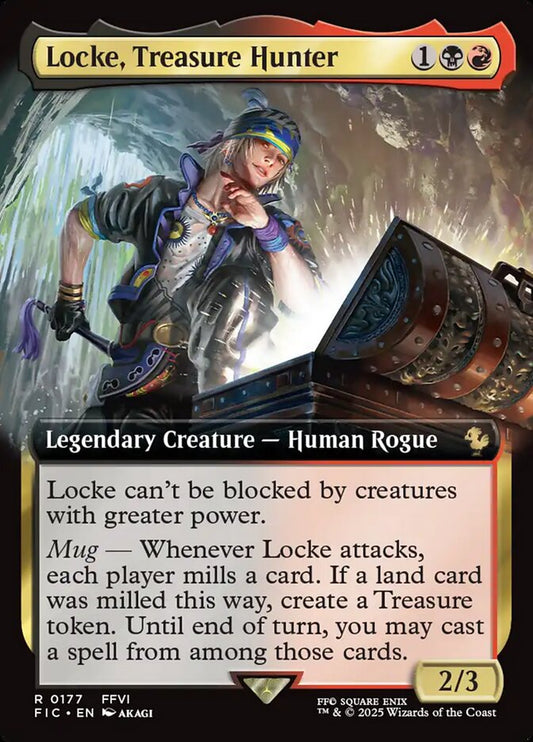 Locke, Treasure Hunter - 177 (Non-Foil) (JP)