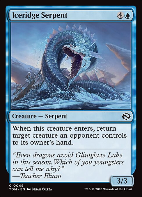 Iceridge Serpent - 49 (Normal) Near Mint_Non-Foil