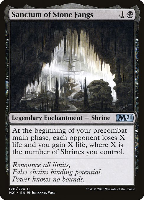 Sanctum of Stone Fangs - 120 (Foil) Near Mint_Foil
