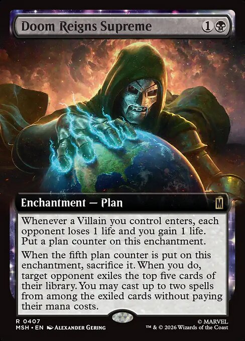 Doom Reigns Supreme - 407 (Non-Foil)