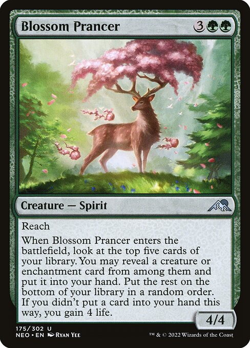 Blossom Prancer NEO #175 Non-Foil
